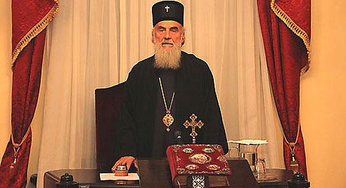 His Holiness Irenej, Patriarch of Serbia.