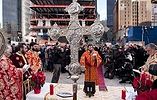 Feast of St. Nicholas (new style calender) celebrated at Ground Zero
