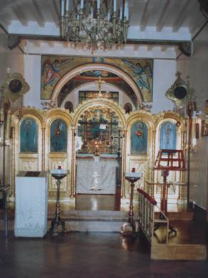 Храм Святителя Николая в Брюсселе. Фотография автора. 1999 г.