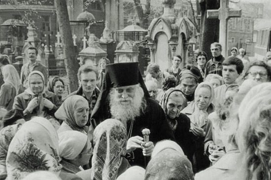 In Donskoy Monastery. Photo: bishop-basil.org.