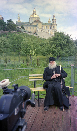 Bishop Basil (Rodzianko) in Pochaev. Photo by the author.