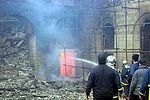 Fire at St. Panteleimon Monastery, Mt. Athos, partially under control
