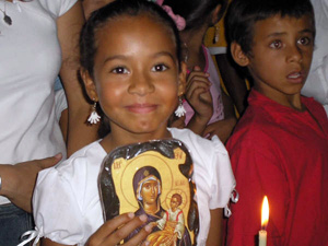 Orthodox children of Cuba