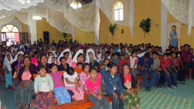 Православная литургия в Гватемале