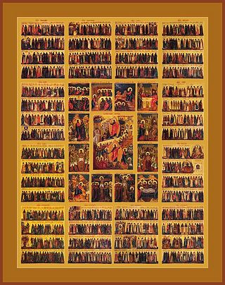 Icon of All Saints.