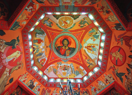 Купол православного храма в Рабате