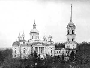 Спасский кафедральный собор в Пензе, взорванный большевиками в 1934 году