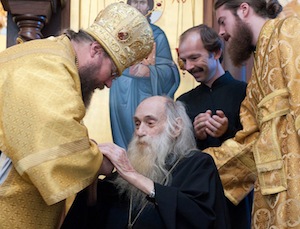 Metropolitan Jonah with Archbishop Dmitri in late August.