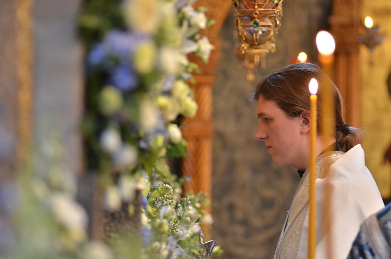 Перед рукоположением. Фото: А.Горяинов / Православие.Ru