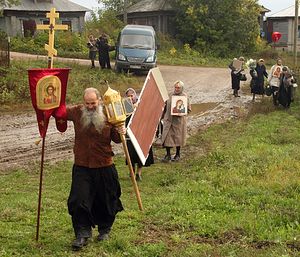 Миссионеры в одном из нижегородских сел
