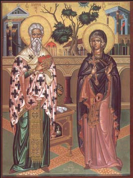 Sts. Cyprian and Justina.