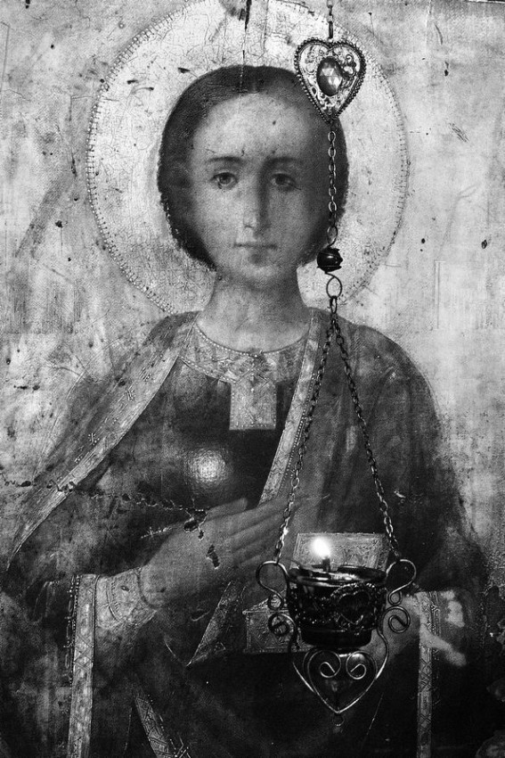 Образ великомученника Пантелеймона. Фото: Александр Осокин