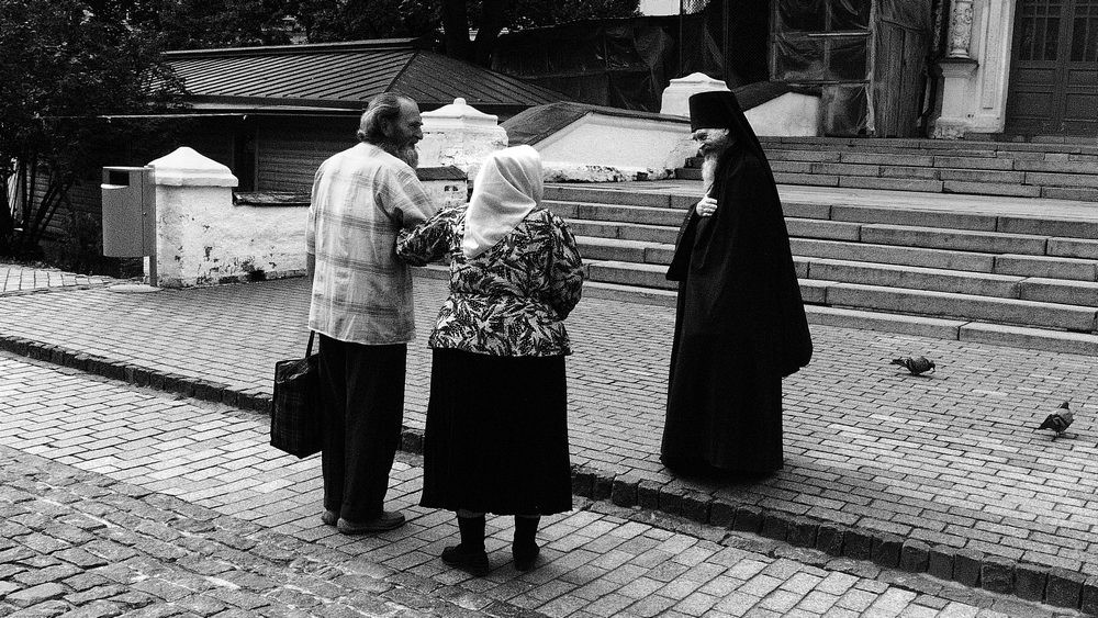 В Троице-Сергиевой Лавре. Фото: Александр Осокин