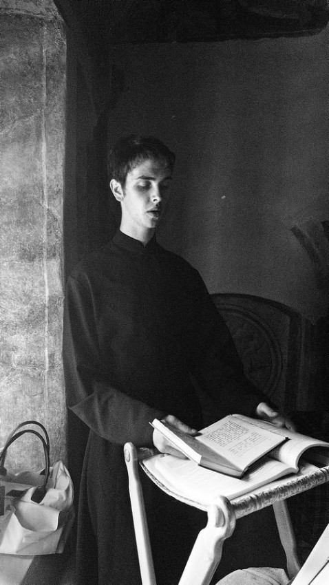 Чтец. Фото: Александр Осокин