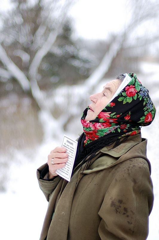 После водосвятного молебна. Фото: Александр Осокин