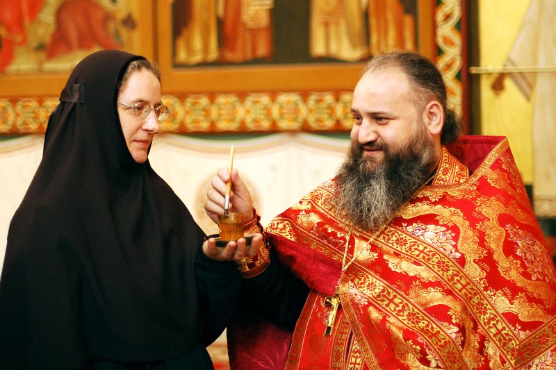 Помазание. Фото: Александр Осокин