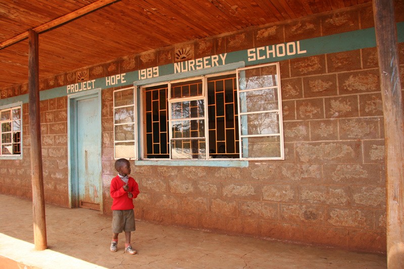 Kindergarten and school at the church of St. Nicodemos.  Photo: Denis Makhanko 