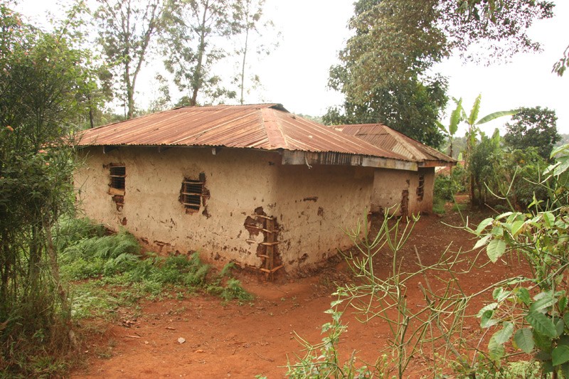 Hope for the Kikuyu.  A typical Kenyan peasant dwelling. There is no electricity, nor other conveniences in these houses.  Photo: Denis Makhanko 