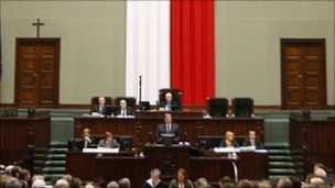Poland's lower house of parliament