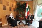 Patriarch Kirill meets with President of Lebanon