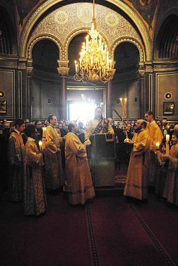Hierarchical Liturgy in the St. Alexander Nevsky Cathedral