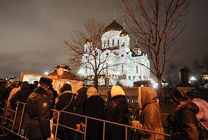 Доступ к Поясу Пресвятой Богородицы закроют в 02.00 