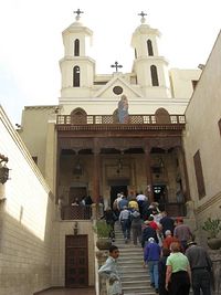 A Coptic church in Cairo