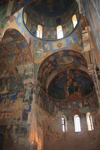 Роспись Рождественского собора Снетогорского монастыря