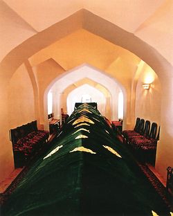 Proposed tomb of the Prophet Daniel in Samarkand.