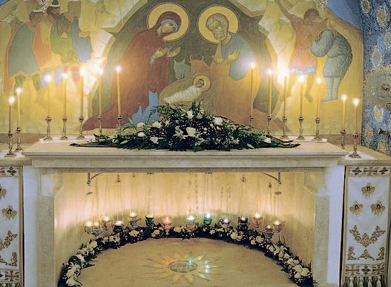 Копия места Рождества Иисуса Христа в Вифлееме