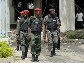 Нигерийская полиция. Фото AFP