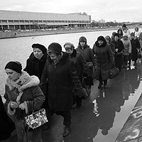В очереди к Поясу Пресвятой Богородицы