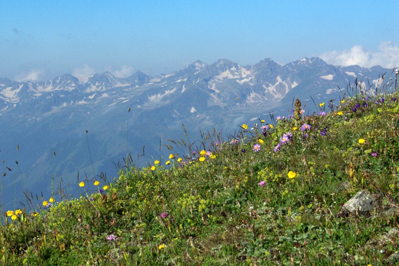 КЧР. Хребет Абишира-Ахуба
