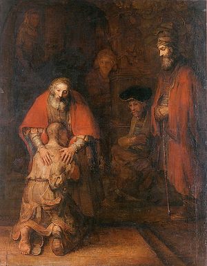 The Return of the Prodigal Son. Rembrandt.