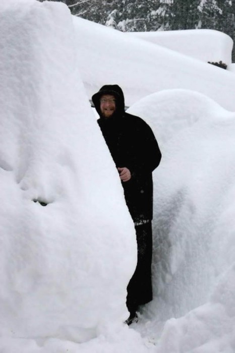 Высокие Дечаны в снегу