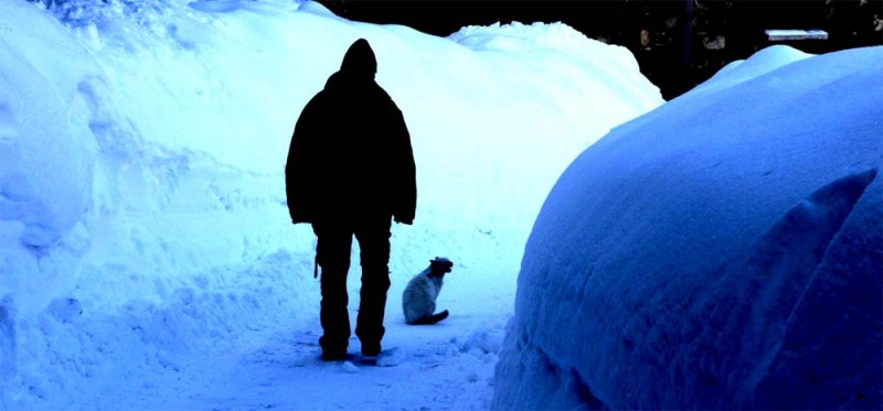 Высокие Дечаны в снегу