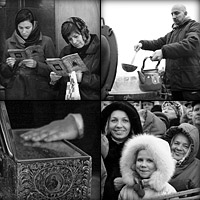 В очереди к Поясу Пресвятой Богородицы