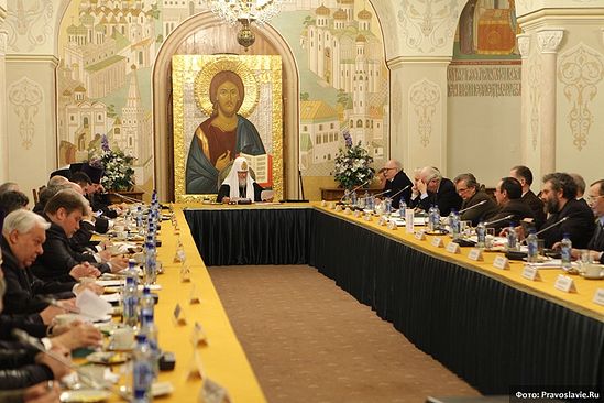 Заседание Патриаршего совета по культуре. Фото: И.Правдолюбов / Православие.Ru
