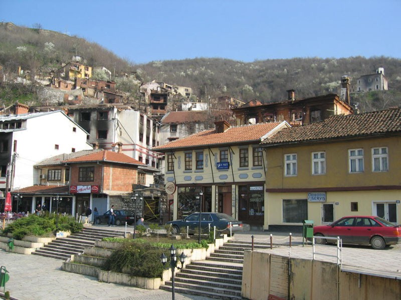 Косово и Метохия: поруганные святыни.  Призренская семинария после погрома 17-19 марта 2004 г.