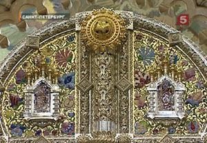 Фрагмент Царских врат Воскресенского собора. Иллюстрация: "Петербург-Пятый канал"