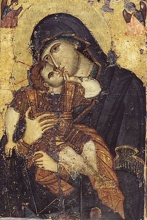Сладкое Лобзание - чудотворная икона монастыря Филофей
