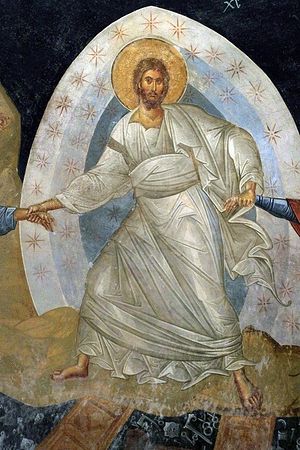 Фреска монастыря Хора, Константинополь. XIV в.