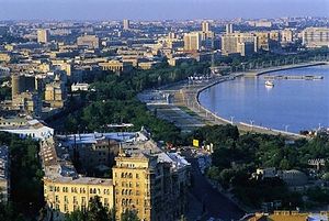 Баку, вид на город.Фото: "Вестник Кавказа"