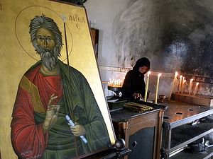 В монастыре святого апостола Андрея Первозванного на Кипре