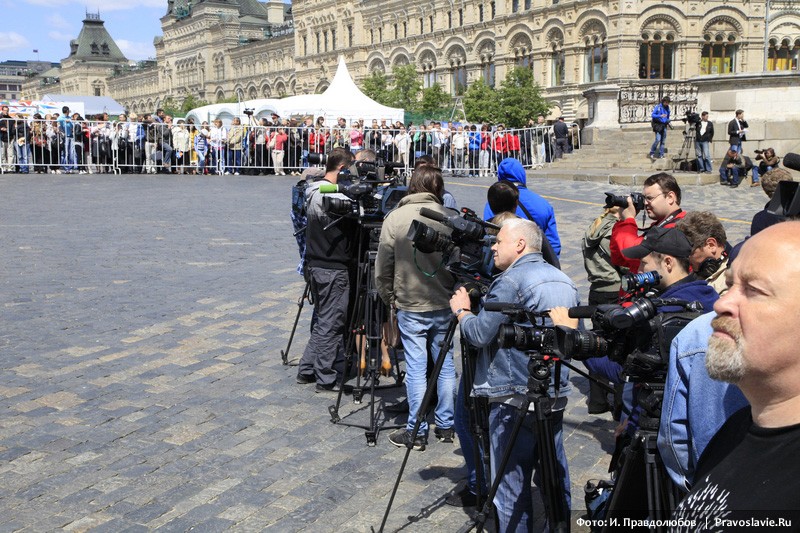 Журналисты. Фото: Иван Правдолюбов / Православие.Ru
