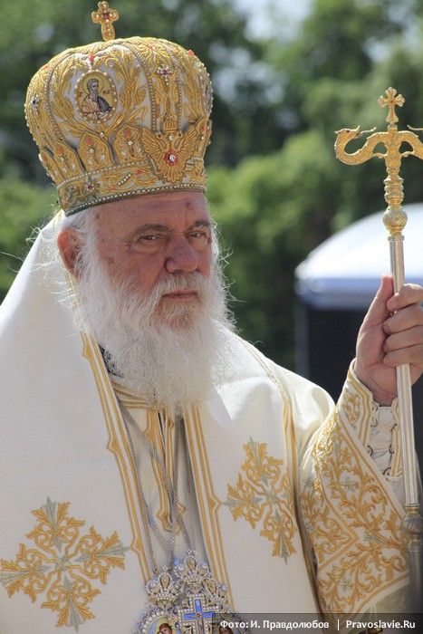 Блаженнейший Архиепископ Афинский и всей Эллады Иероним. Фото: Иван Правдолюбов / Православие.Ru