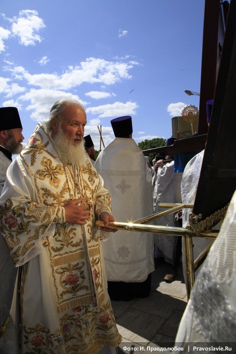Святейший патриарх Московский и всея Руси Кирилл. Фото: Иван Правдолюбов / Православие.Ru