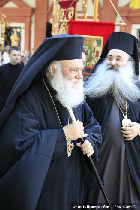 Блаженнейший Архиепископ Афинский и всей Эллады Иероним. Фото: Иван Правдолюбов / Православие.Ru