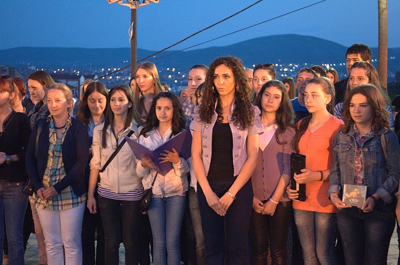 Хор при храме св.вмч.Димитрия . Фото: Антон Камальдинов