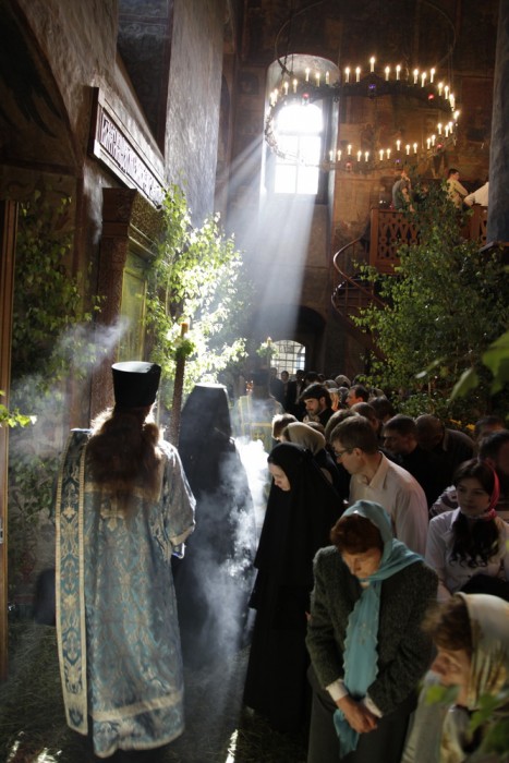 Праздник Владимирской иконы Божией Матери в Сретенском монастыре.  Фото: И. Правдолюбов / Православие.Ru